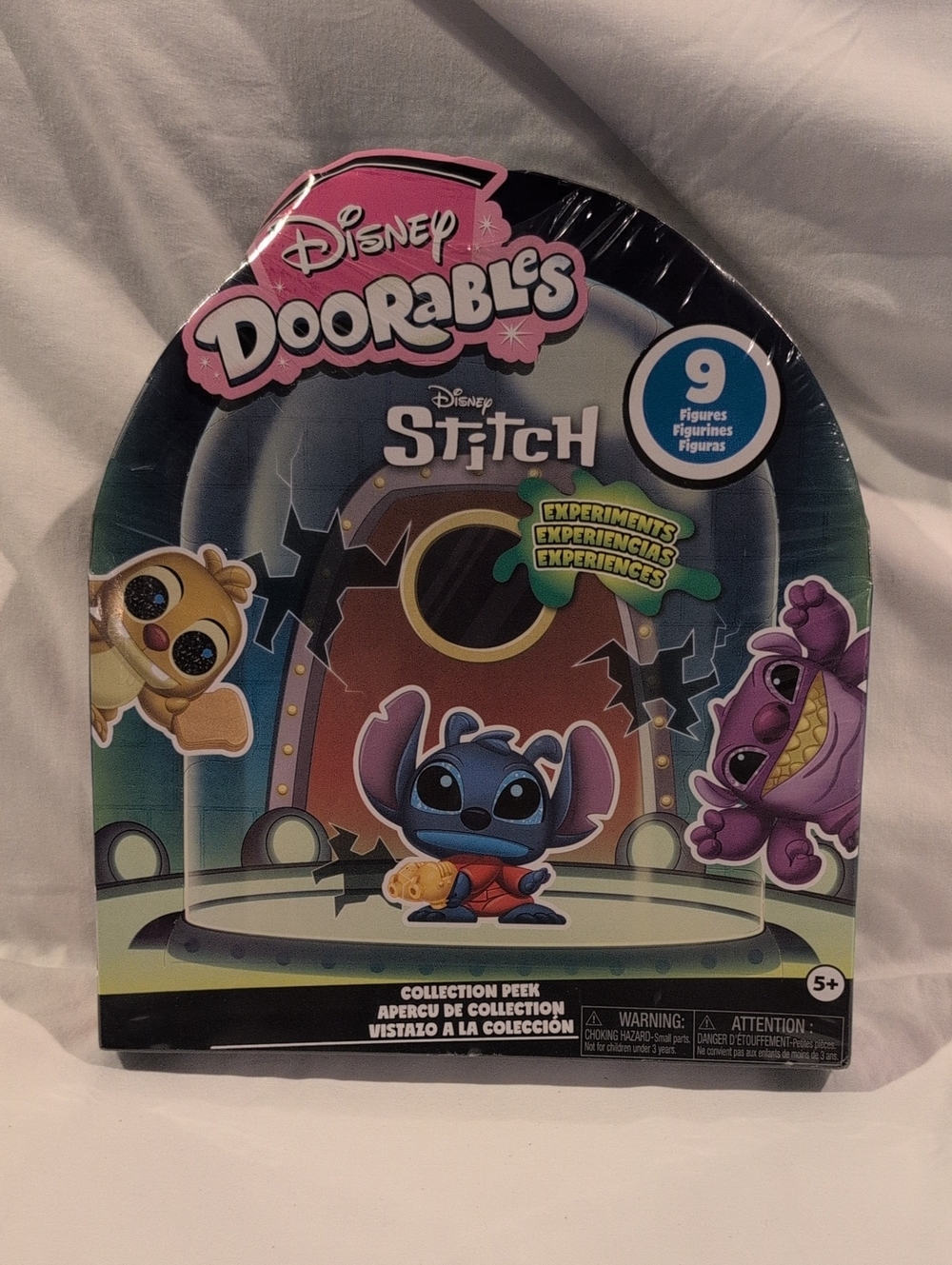Disney Doorables Stitch Pack - Blue, Purple, Pink